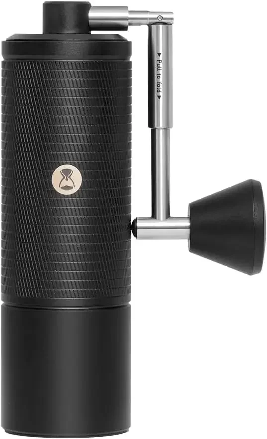 

Ручная кофемолка C5 Pro, емкость 30 г, с коническими жерновами из нержавеющей стали с ЧПУ, внутренняя регулировка помола, двойной подшипник.