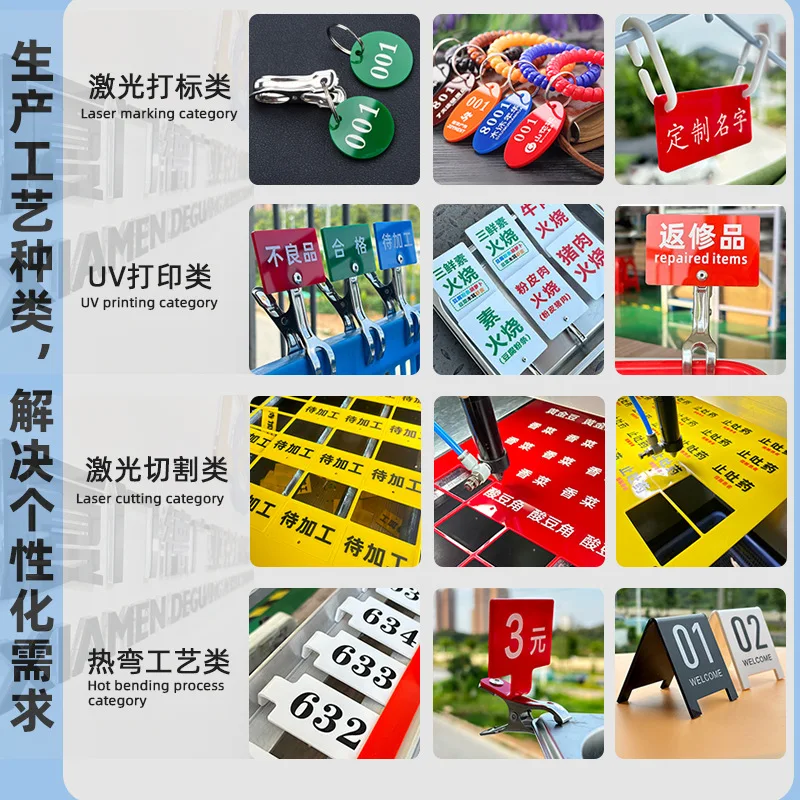 Acrylic Wall Mount File Holder Box for Workshop Records, 3 Layer Transparent Document Organizer Board for Factory Machine