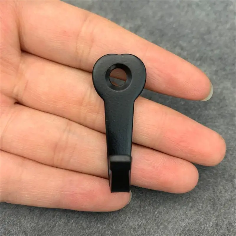 Bedroom Hook Durable Coat And Hat Hook Black Iron Hooks High Quality Black Bathroom Hook Vintage Clothes Hook Simple Iron