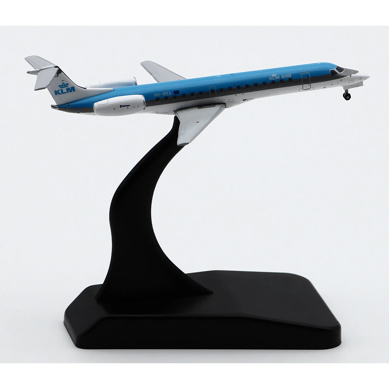 XX4991 Alloy Collectible Plane Gift JC Wings 1:400 KLM Exel EMBRAER ERJ-145 Diecast Aircraft Jet Model PH-RXA With Stand