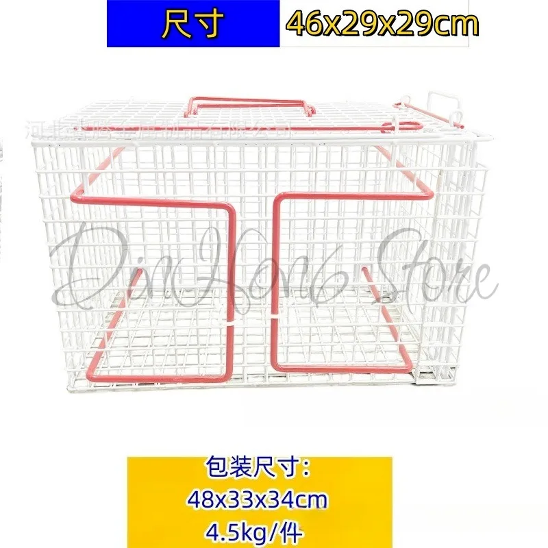 Veterinary Anti-scratch Cat Injection Suppression Restraint Cage For Pet Clinic Stray Cat Rescue Transport Treatment Accessory