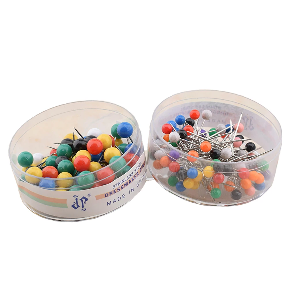 Chainho, булавки для позиционирования кравчивы из нержавеющей стали (красочная головка), аксессуары для квилтинга и шитья своими руками, 80 шт./кор., 25ND6