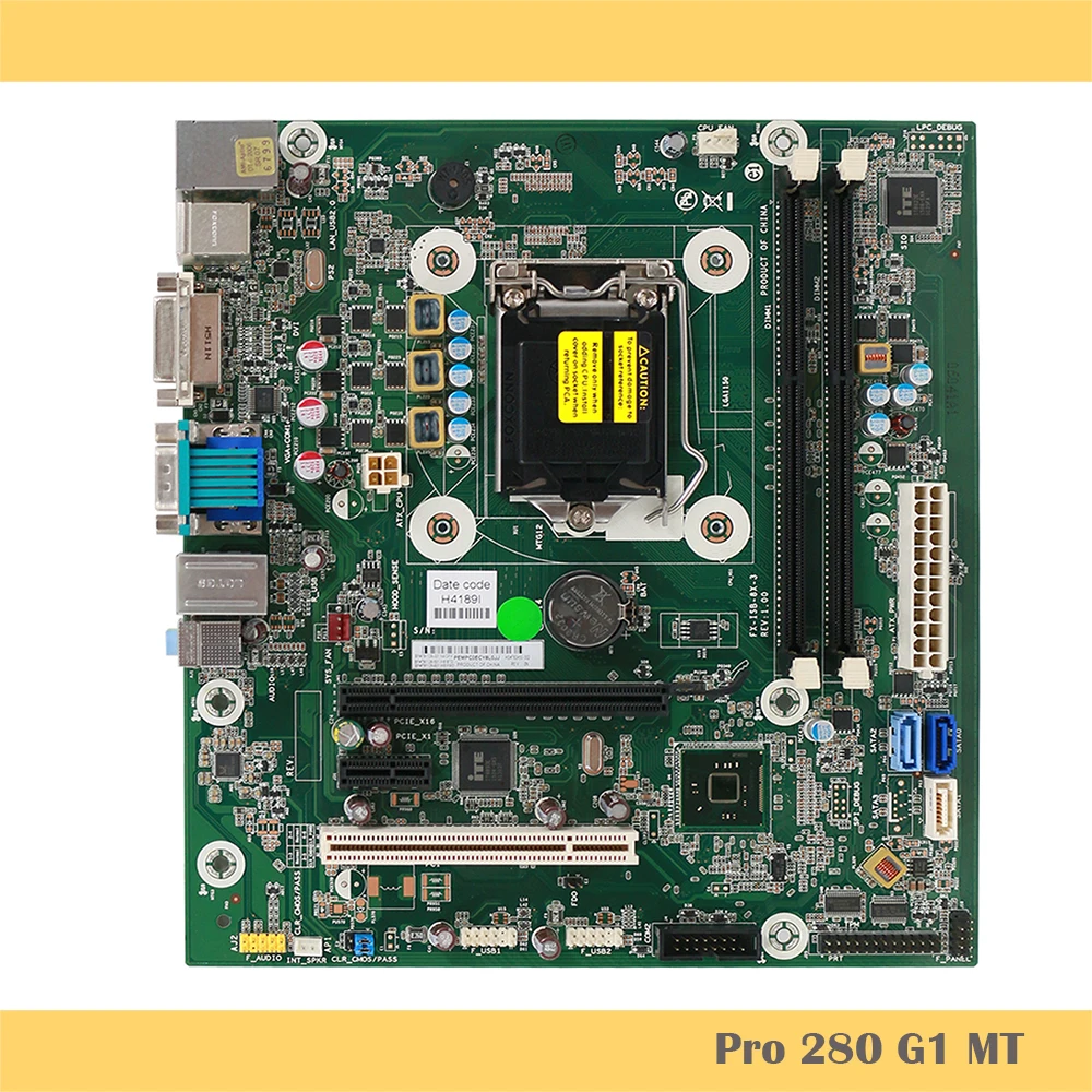 

High Quality Desktop Motherboard For HP Pro 280 G1 MT FX-ISB-8X-3 791129-001 782450-002