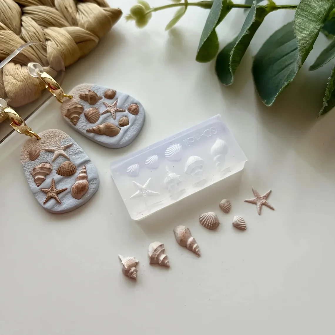 Small Silicone Mold for Polymer Clay