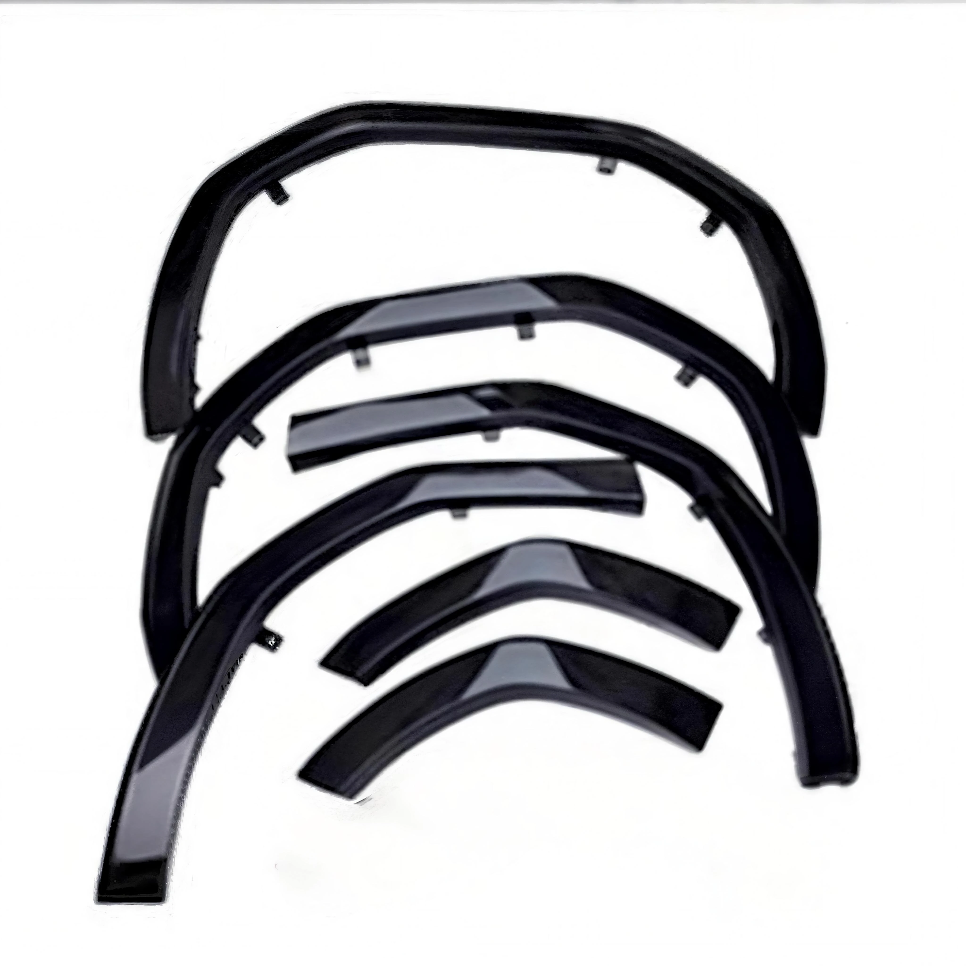 

2023-2024 для внедорожного внешнего вида Prado, новый комплект колесной арки в стиле VX, темно-черный цвет для LC250