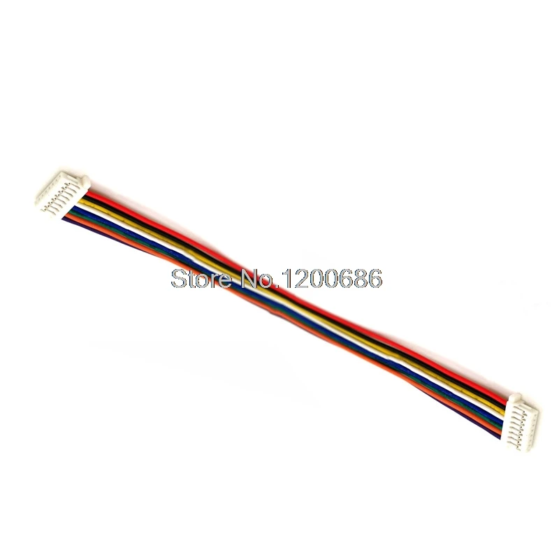 8CM 1.0 pitch double-headed terminal wire SH1.0 10P The same direction connector wire harness