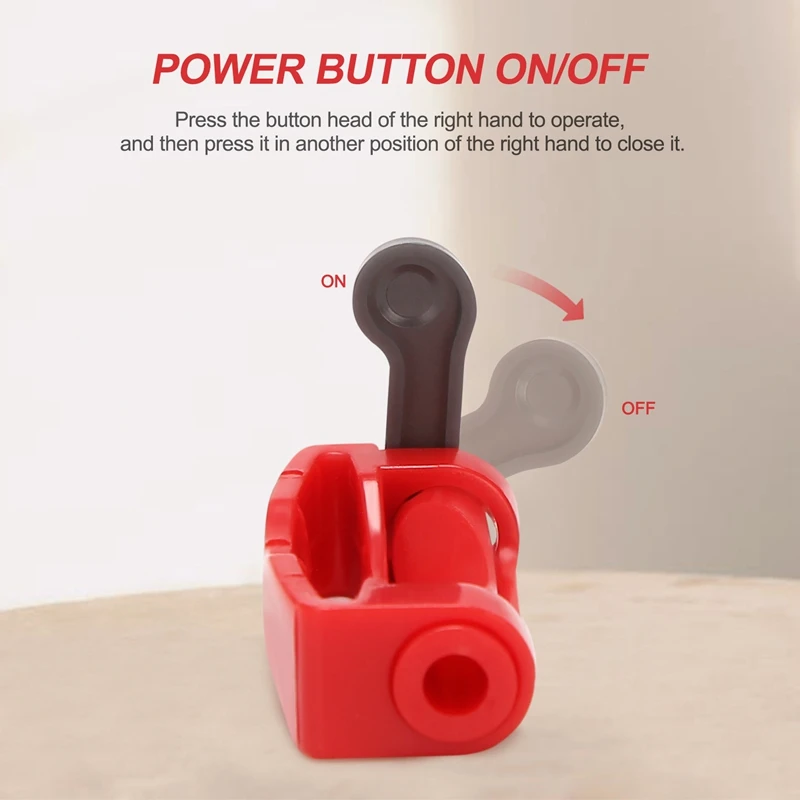 Trigger Lock for Dyson V6 V7 V8 V10 V11 Vacuum Cleaner, Power Button Lock Accessories, Free Your Finger Red