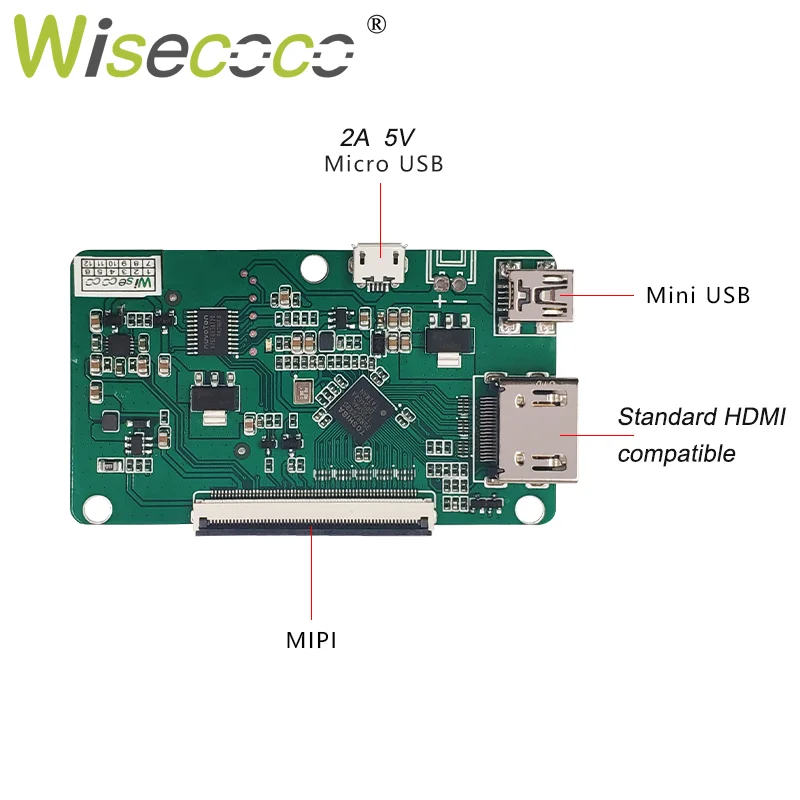 Imagem -04 - Display Lcd Monocromático para Projeto de Impressoras 3d Lcd Mono Mipi para Hdmi Placa de Driver Compatível Polegadas 2k 608 Polegadas