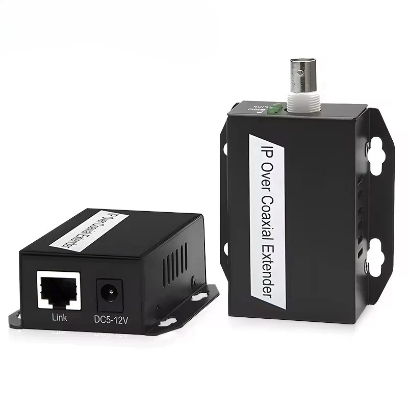 

1PCS IP Network to Coaxial Camera Transmission Extension Cable 500m Elevator Surveillance Digital Transmitter