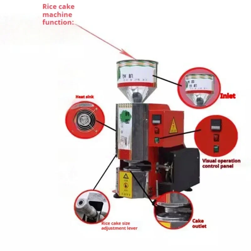 

Multi-Flavor Rice Cake Machine Puffed rice cracker machine Puffed Rice Cake Snack Food Machinery 600w