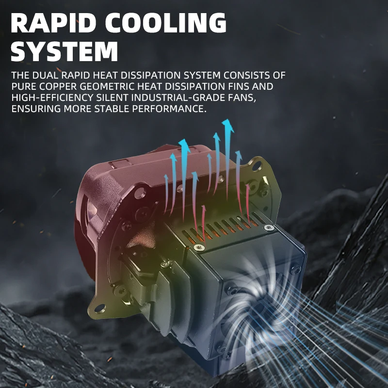 Sanvi LK2 68w Led Headlights Matrix Lens Four Lamp Cups Design Module 5500k Car Projector Lens  Accessories