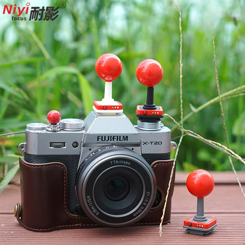 Pokrowiec na gorące buty do aparatu kreatywna czerwona kula ochraniacza przed kurzem do Fuji Leica Canon Nikon Sony SLR kamera zimne buty