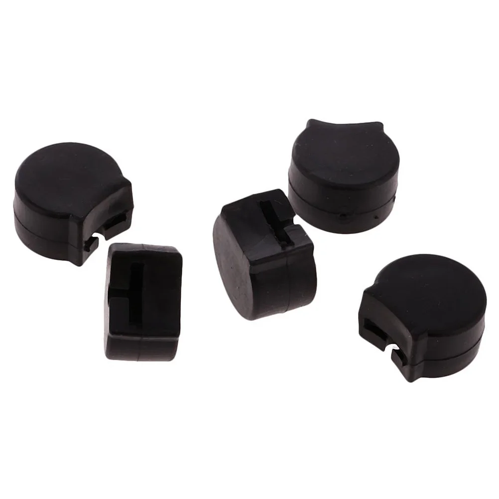 

5Pcs Clarinet Thumb Rest Protector Rubber Finger Support Extra Surface Area Resistance Standard Size Suits Most Clarinet