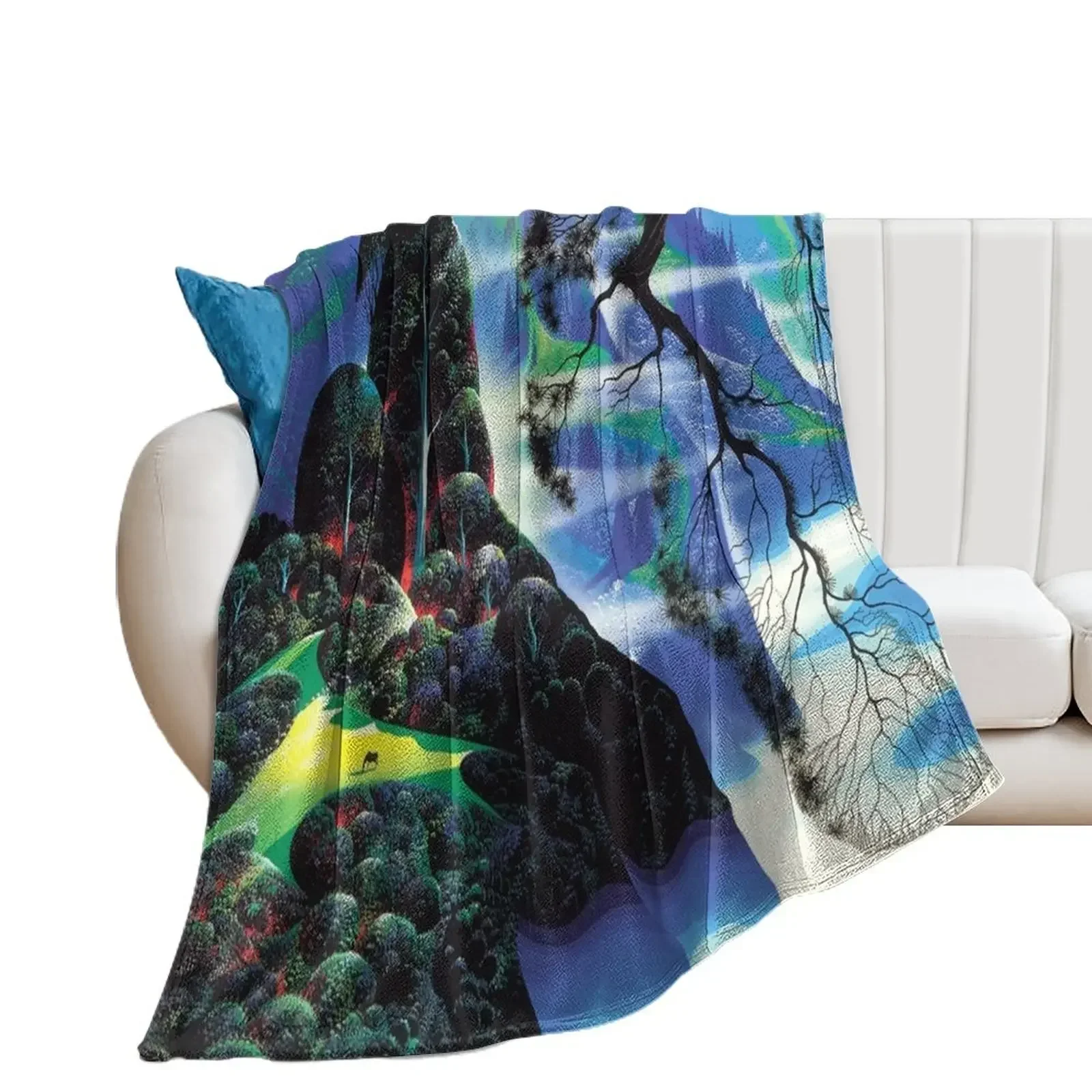 

eyvind earle Throw Blanket Thermals For Travel Plush Bed linens Blankets