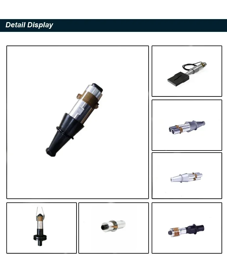 15K-D60-15K4200W ultrasonic welder transducer 60*30*10 ceramic ring double ultrasonic welder transducer