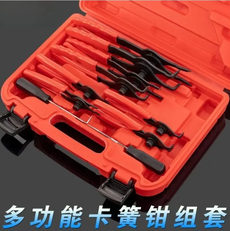 Industrial Grade Snap Ring Pliers Set with Multifunctional Retaining Ring Pliers and Inner and Outer Snap Ring Expansion Pliers