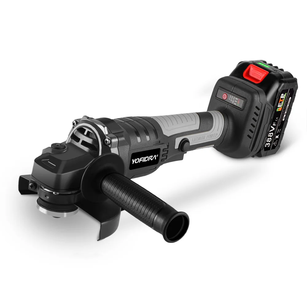 

High Quality 125MM Brushless Electric Angle Grinder 20000RPM Cordless Rechargeable Handheld Cutting Polishing Tool Makita