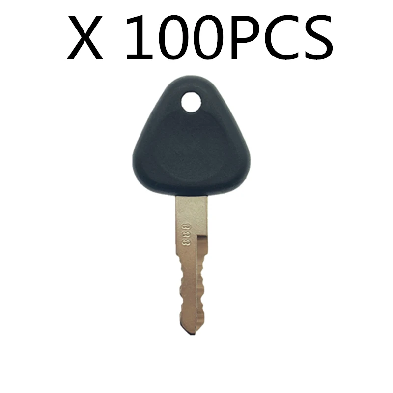 

100 Pcs 888 Key For SDLG Heavy Equipment Ignition Keys Backhoe Excavator Loader Free Shipping