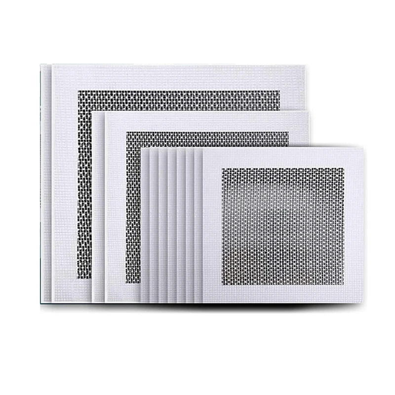 Drywall Repair Kit 24Pcs Aluminum Wall Repair Patch Kit, 4/6/8 Inch Fiber Mesh, Dry Wall Hole Repair Patch Metal Patch