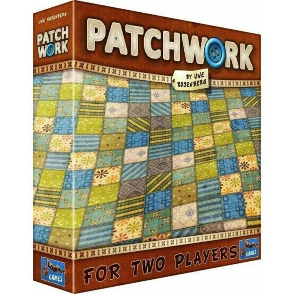 Patchwork Board New In Box 2 Players Battle Game