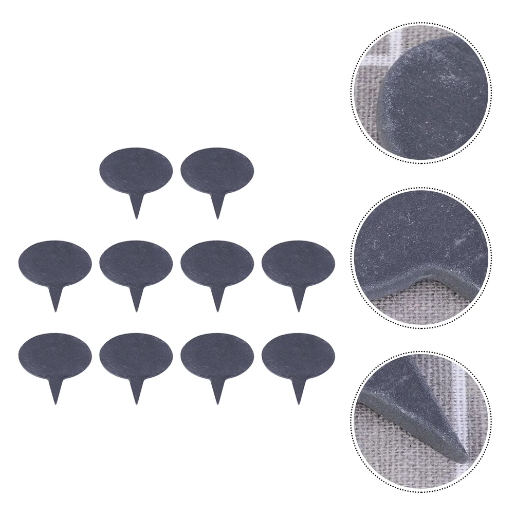 

10pcs Black Cheese Labels Cake Inserts Food Markers For Charcuterie Board Lightweight Durable Safe Easy To Use At Home