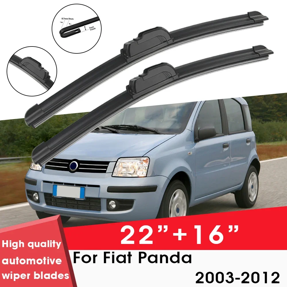 Car Wiper Blade Blades For Fiat Panda 2003-2012 22