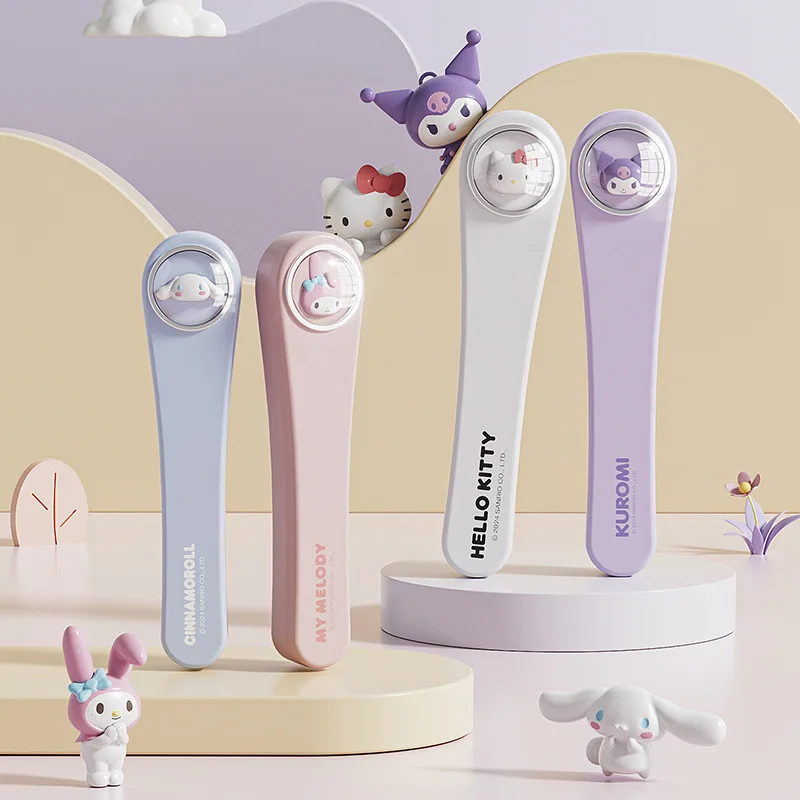 Cute 304 Stainless Steel Sanrioed Spoons and Chopsticks Set Kuromi My Melody Hellokitty Cinnamoroll Cute Portable Tableware Set