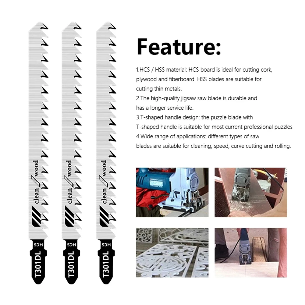

General-Purpose Saw Blade Jigsaw Blades 132mm Length General-purpose HCS High Quality Reciprocating Saw Blades