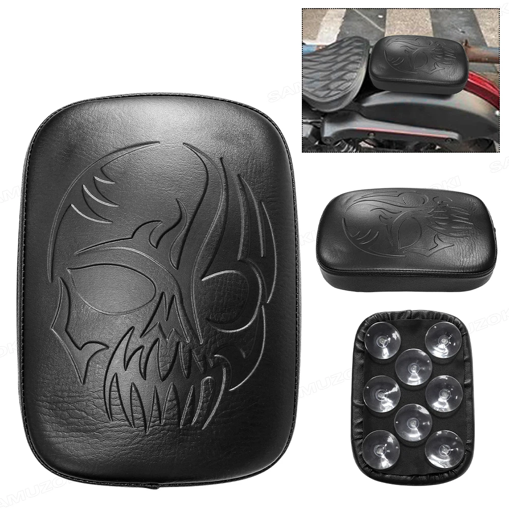 almofada-traseira-preta-do-passageiro-8-ventosas-assento-de-pillion-pad-para-harley-dyna-sportster-softail-touring-xl-883-1200