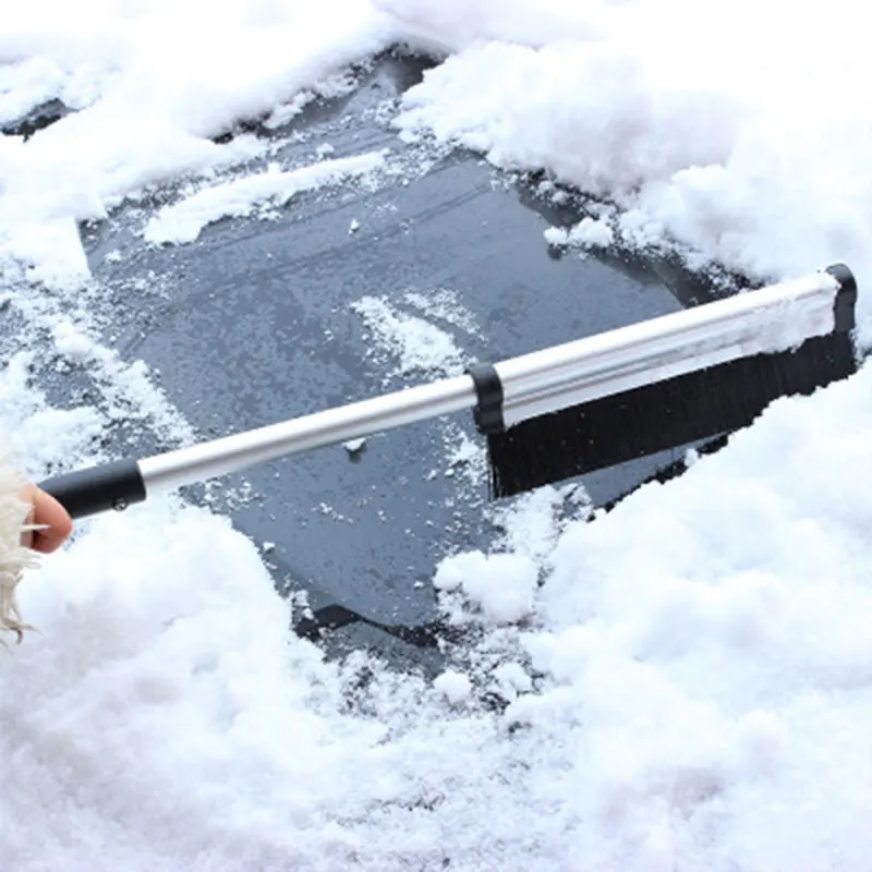 Car Ice Scraper Windshield Ice Breaker Quick Clean Glass Brush Snow Remover Cleaner  Tool Auto Window Winter Snow Brush Shovel