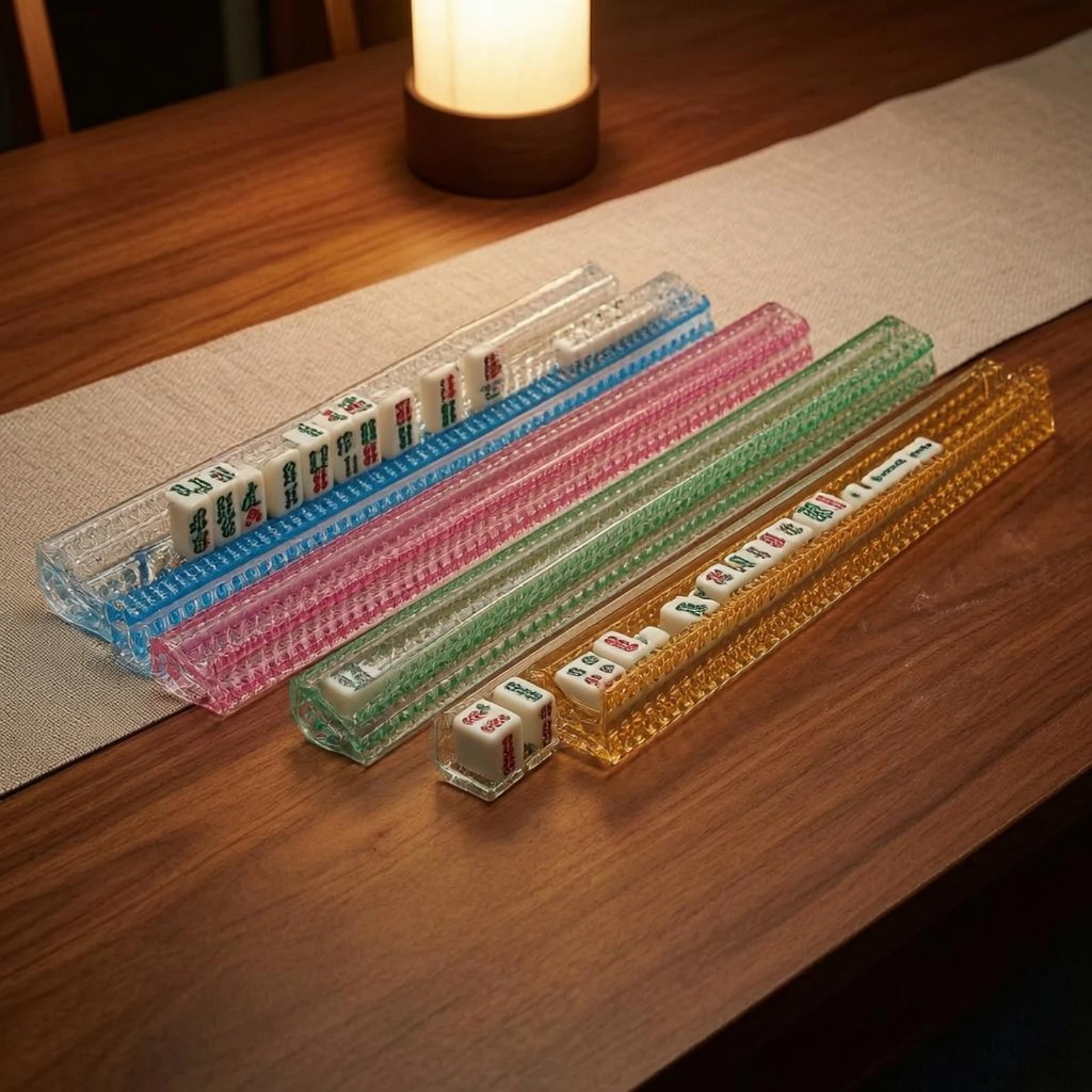 4-pieces-clear-mahjong-pusher-set-patterned-surface-mahjong-tile-push-stick-game-accessory-rounded-ends-transparent