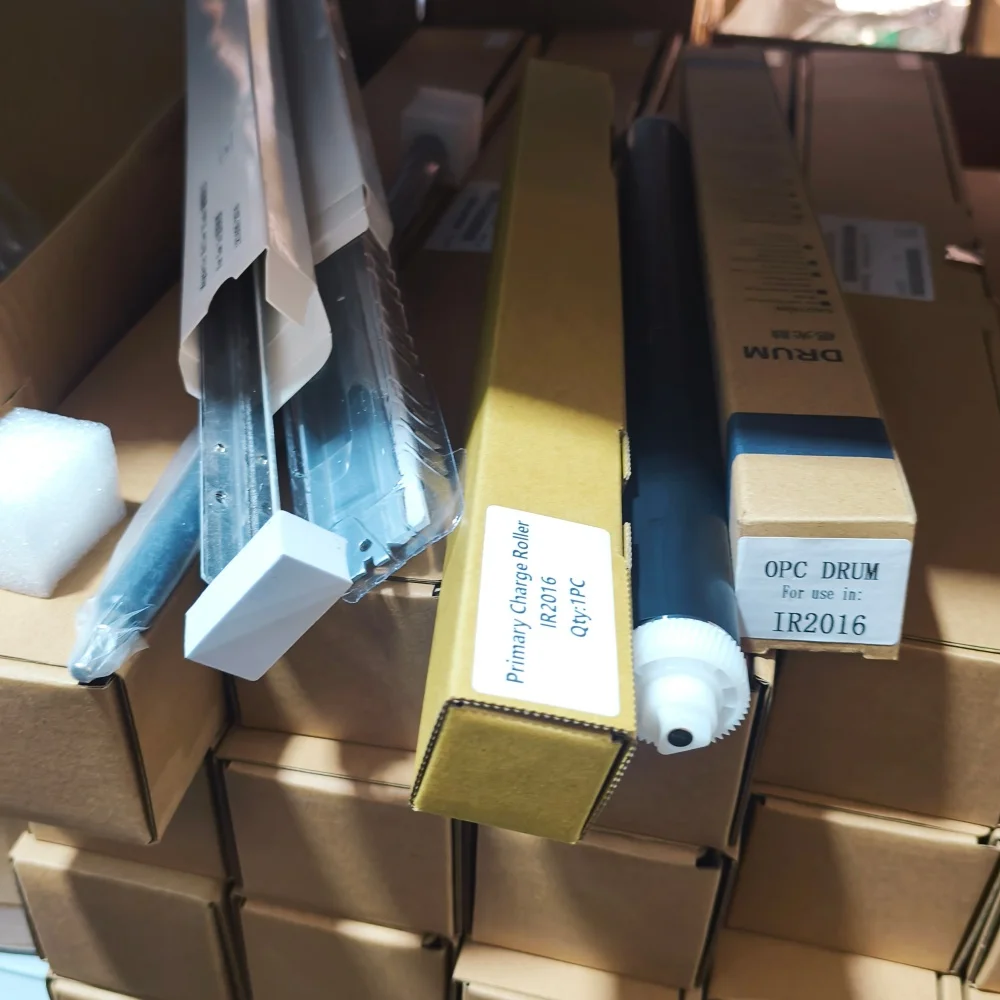 

1 комплект деталей барабанного блока NPG-28 IR2016 PCR зарядный ролик + барабан OPC + лезвие для очистки барабана для Canon IR 2016 2020 2022 2025 2030 2420