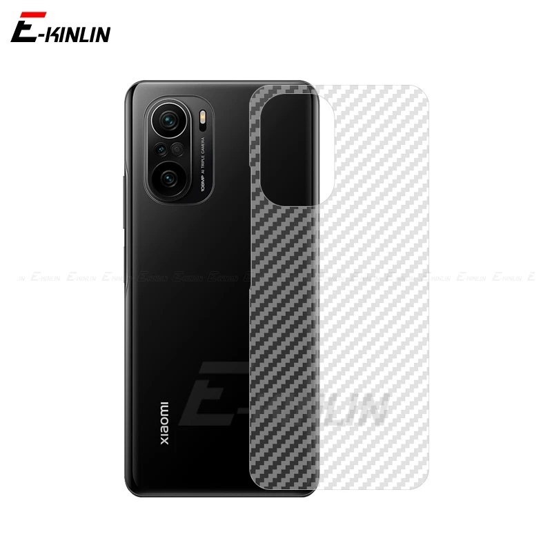 Carbon Fiber Back Film For Xiaomi Mi 12 12S 12X 11X 11i 11T 11 10i 10T Note 10 Ultra 9T 9 Lite Pro SE Screen Protector Not Glass