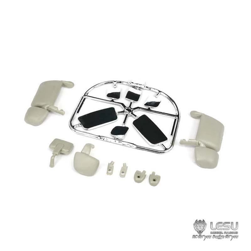 Lesu 1/14 Vrachtwagen Achteruitkijkspiegel Onderdelen Voor Diy Tamiyaya R620 470 Rc Tractor Vrachtwagen Auto 'S Elektrische Model Th05105-Smt8