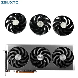 95MM FD10015M12D RX7900XT Video Card Fan For Sapphire NITRO+ AMD Radeon RX 7900 XT 7800XT Graphics Card Cooling Fan