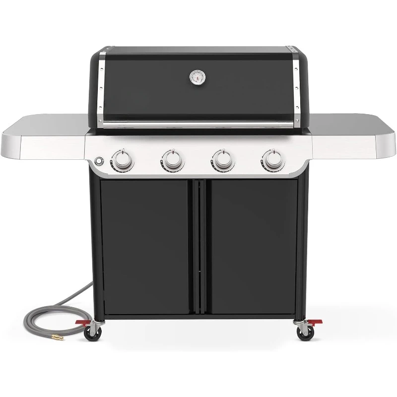 Natural Gas Grill, Black