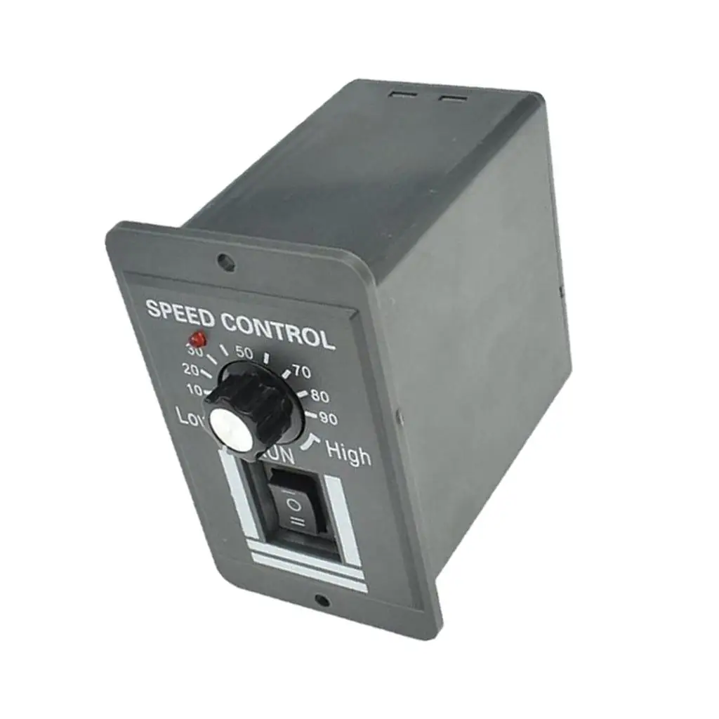 

Регулятор скорости двигателя из АБС-пластика, ШИМ-контроллер для двигателей постоянного тока, регулируемый, для промышленных вентиляторов