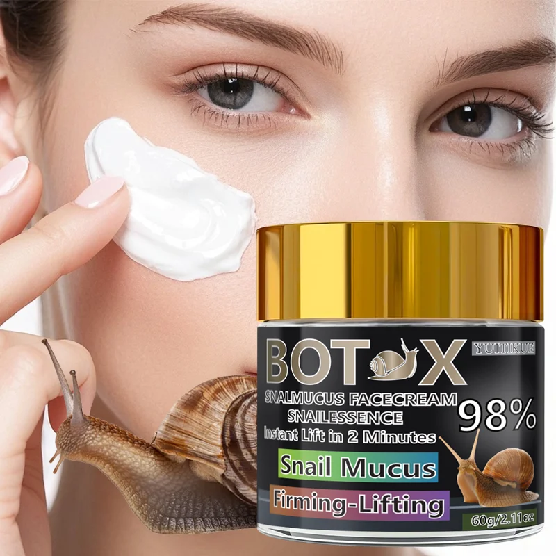 Hot deal: YUITIKUE BOTAX 98% Snail Mucus Face Cream 2 Min Instant Lift Firming Lifting For Face Neck Body