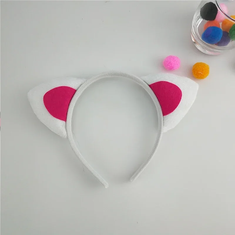 Volwassenen Kinderen Pluche Cartoon Dier Luipaard Hoofdband Jongen Haarband Verjaardagsfeestje Cosplay Kostuum Halloween Kerst