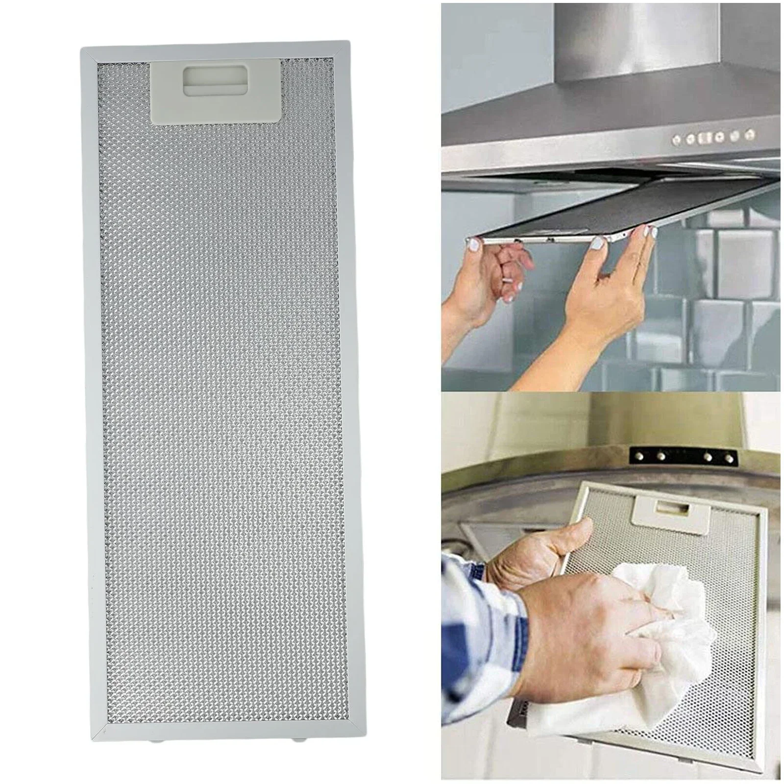 Remove Smell Metal Mesh Extractor Vent Filter Extractor Vent Aluminized Grease Filtration Extractor Vent Metal Mesh