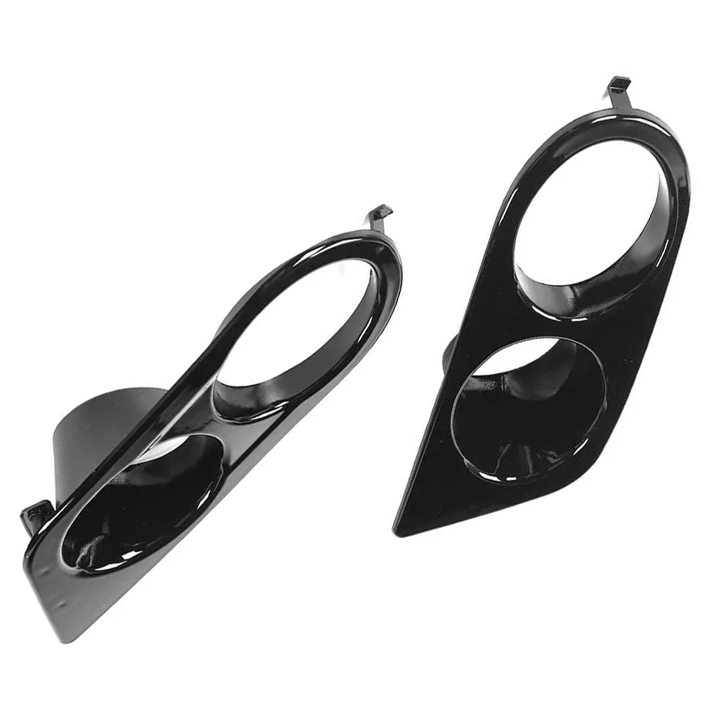 2pcs Glossy Black Car Front Bumper Fog Light Covers 51112695255 for BMW E46 M3 2001-2006 view 6