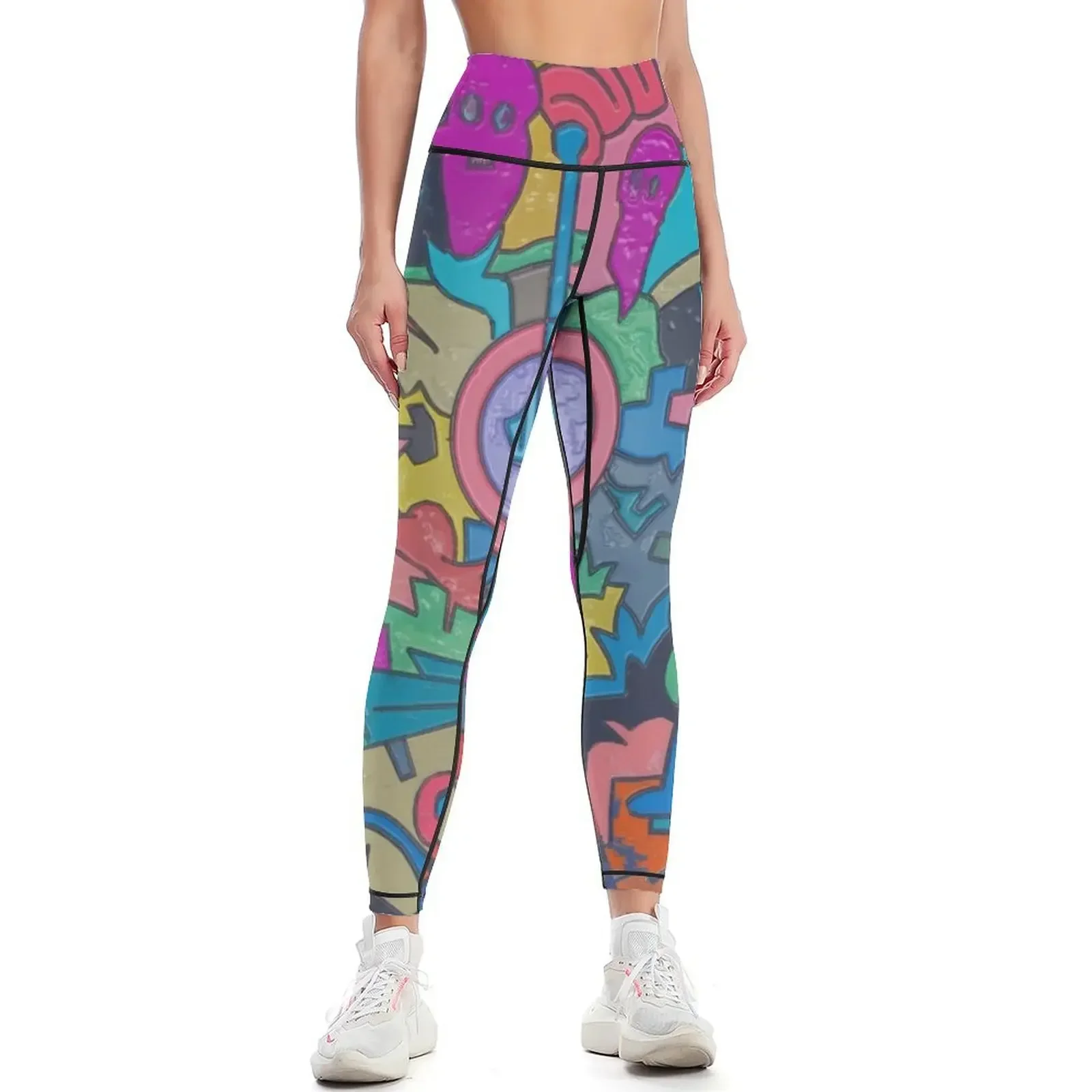 

GHOSTS AT THE APOLLO Leggings sports for gym active wear leggins push up woman exercise clothing for Womens Leggings