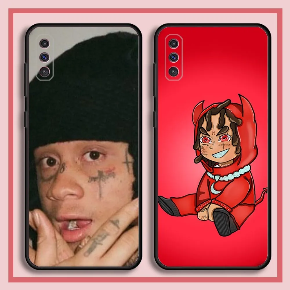 

Trippie Redds Rapper Phone Case For Samsung S23,23,22,30,21,10,9,Note20 Ultra,Lite,Ultra,5G,Plus,FE,Black Soft Case