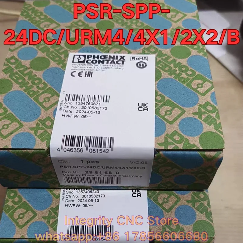 New PSR-SPP-24DC/URM4/4X1/2X2/B safety relay 2981680