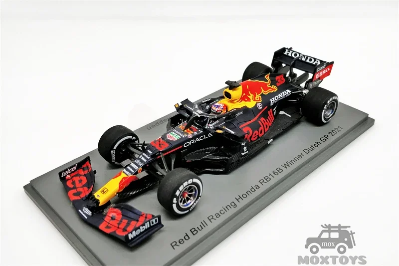 Spark 1:43 F1 2021 RB16B No.33 Winner Dutch MV33 Diecast Model Car