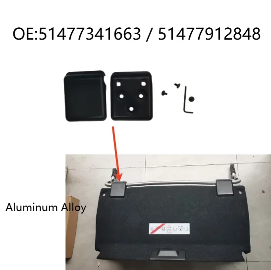 As Shown In The Figure Convertible Top Fix Repair Kit For Trunk Cover Window Lever Rear Deck Lid Part Precise Fitment Guarantee