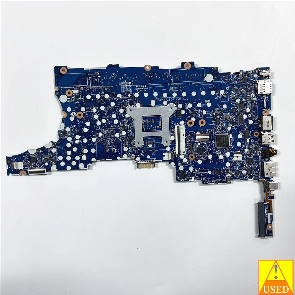 Laptop Motherboard USED 839235-601 6050A2728501-MB-A01 For HP 850 G3 with i7-6500U  Fully tested works perfectly