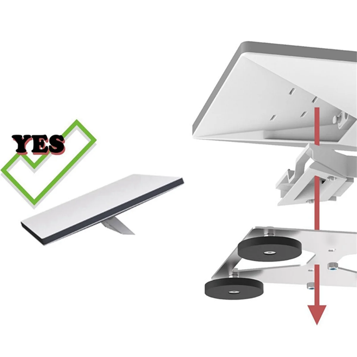 

AA98 для мини-монтажного кронштейна на крышу, магнитного монтажного кронштейна для спутников мини-интелекту