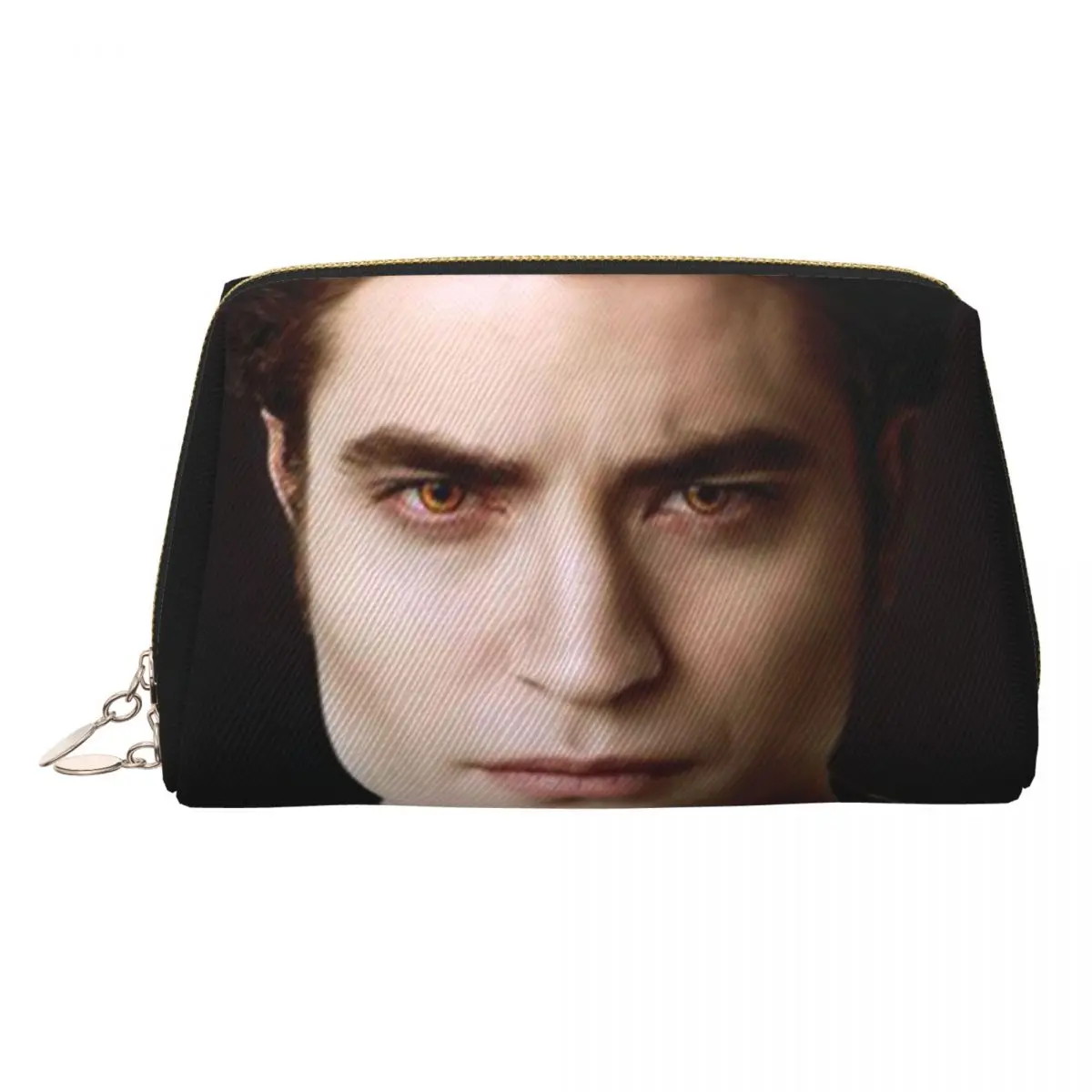 The Twilight Saga Edward Cullen Women Cosmetic Bag Travel Makeup Organizer Pouch Toiletry Storage Dopp Kit Case