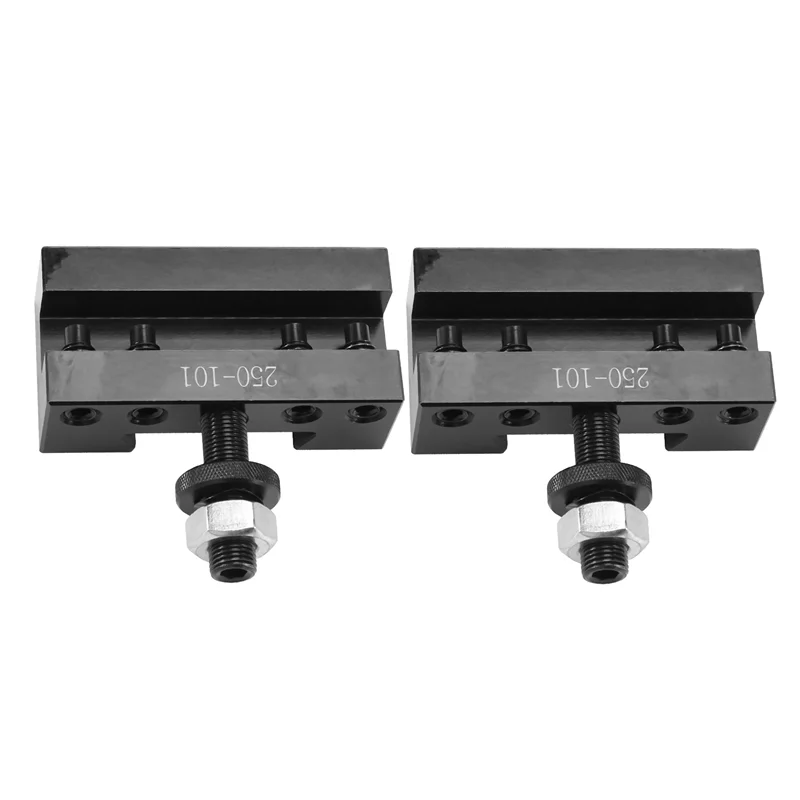 

ABYN-2PCS Quick Change Turning And Facing Holder 250-101 For Lathe Tool Post Holder